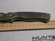Ніж складний Spyderco Para Military 2 Український піксель(D2, Liner Lock) Зелений Camo