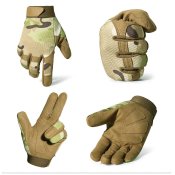Тактичні рукавички Professional Gloves, XL, мультикам