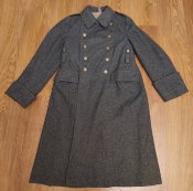 Шинель 1940 г, сукно, размер 50, б/у, армия ВС Швейцария, под Вермахт