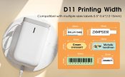 Принтер етикеток Niimbot D11 гламурного кольору