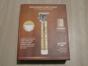 Тример Vintage Professional Barber Золотой Будда  для стрижки волосся та окантовки,Акумуляторний,зарядка micro USB,4 насадки (1 шт.)