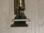 Тример Vintage Professional Barber Золотой Будда  для стрижки волосся та окантовки,Акумуляторний,зарядка micro USB,4 насадки (1 шт.)