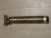 Тример Vintage Professional Barber Золотой Будда  для стрижки волосся та окантовки,Акумуляторний,зарядка micro USB,4 насадки (1 шт.)