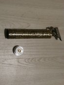 Тример Vintage Professional Barber Золотой Будда  для стрижки волосся та окантовки,Акумуляторний,зарядка micro USB,4 насадки (1 шт.)