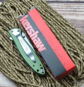 Ніж Kershaw Leek Aluminum Green