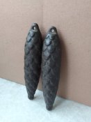2 гири - шишки с блиндажа .