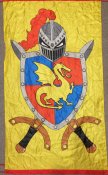 Банер рицарський Knight Deco Flag