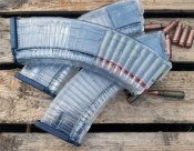 Магазин для Сайга, АК-47, АКМ, АКС, та ін. прозорий на 30 набоїв 7.62х39