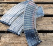 Магазин для Сайга, АК-47, АКМ, АКС, та ін. прозорий на 30 набоїв 7.62х39