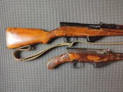 Ммг СКС карабін і обріз ,одним лотом 1940х років виготовлення