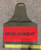 Пов'язка (брассард) дозорця Landmacht Armband Schildwacht