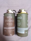 ММГ димових гранат США м18 ( жовта та червона)