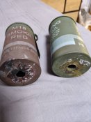 ММГ димових гранат США м18 ( жовта та червона)