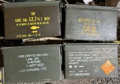 Ящик для патронов цинк США 12,7 мм Браунинг