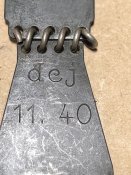 Протяжка MG, 1940, красивые клейма