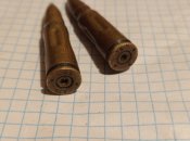 2 учебних патрона 7.62х39