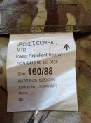 Китель MTP 160/88 армии Британии, Jacket Combat