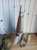 Хвостовой стабилизатор, головная часть и зажигательный суббоеприпас рсзв,, град,,от снаряда рсзв