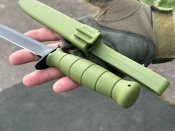 Штурмовой нож MFH Glock FM 78 олива,тактический нож,нож для выживания(реплика)