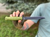Штурмовой нож MFH Glock FM 78 олива,тактический нож,нож для выживания(реплика)