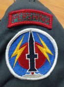 Нарукавная нашивка 1968 год, 56-й бригады полевой артиллерии армии США (на кителе AG-44)