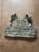 Нагрудник с задней панелью warrior assault systems