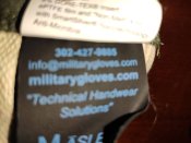 Перчатки армейские USA, зимние, огнестойкие, CWF Glowe 75N L