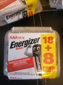 #Ш  Батарейки Energizer Max 18+8 до 12.2030 р. (1 шт.)