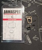 Кнопка сброса магазина Armaspec fde для AR15. (1 шт.)