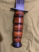 Ніж Ka-Bar Польської фірми Kandar, гарний великий міцний ніж