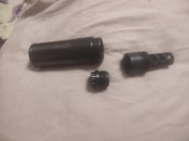 Пламегас + ДТК+ переходник 5.45 на 223(5.56)