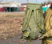 Туристический рюкзак на 70 л. | походной рюкзак | военный рюкзак | тактический рюкзак (Олива)