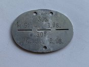 Жетон Вермахту 4/Gb. Jg. R.98. (98 полку гірських єгерів)