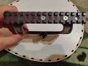 Планка RIS боковая для AK/SVD ласточкин хвост