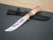 Ніж мисливський Лось 3386 з чохлом 28 см