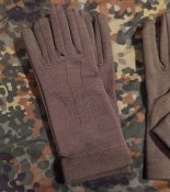 Шерстяные армейские перчатки, Италия, новые, М