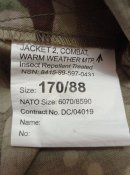 Китель 170/88 армии Британии, Jacket 2 Combat MTP, warm, ближе к новому