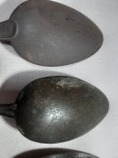 Ложки столовые, латунь, 6шт.