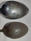 Ложки столовые, латунь, 6шт.