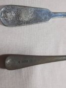 Ложки столовые, латунь, 6шт.
