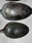 Ложки столовые, латунь, 6шт.