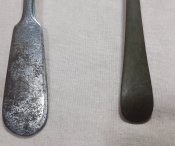 Ложки столовые, латунь, 6шт.