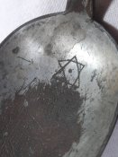 Ложки столовые, латунь, 6шт.