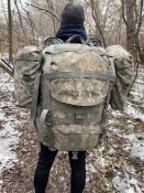 Штурмовой рюкзак США MOLLE II Rucksack Backpack Assembly (ACU) ( с 1 грн )