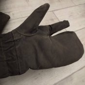 Рукавицы трёхпалые на меху