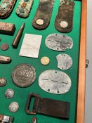 Рамка с личными вещами немецких солдат