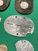Рамка с личными вещами немецких солдат