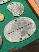 Рамка с личными вещами немецких солдат