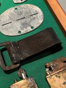 Рамка с личными вещами немецких солдат