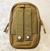 Універсальний підсумок для телефону, ліхтаря, документів - Tan